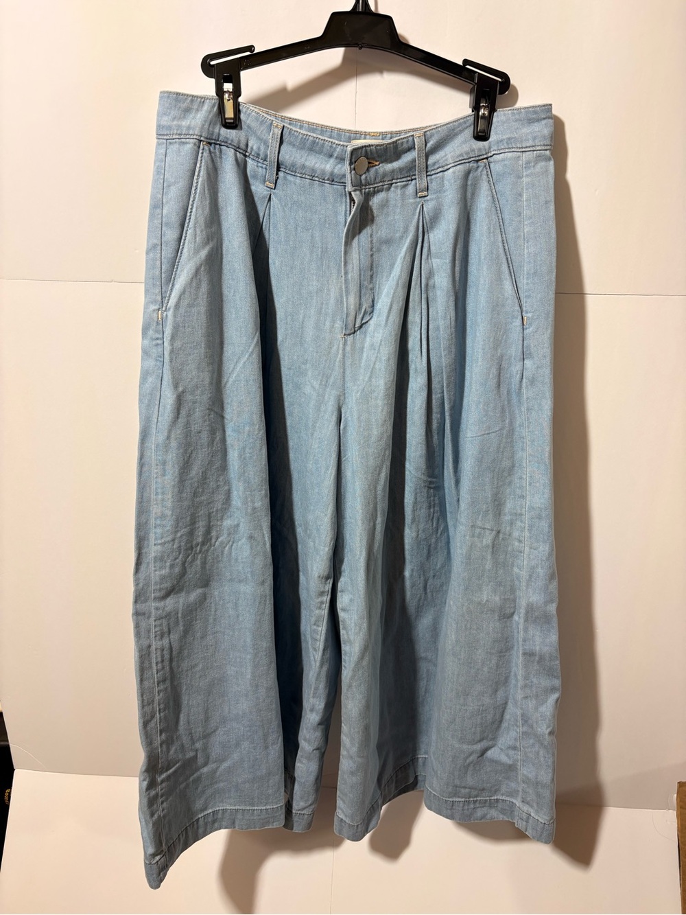 Lagence wide leg crop pants size 30